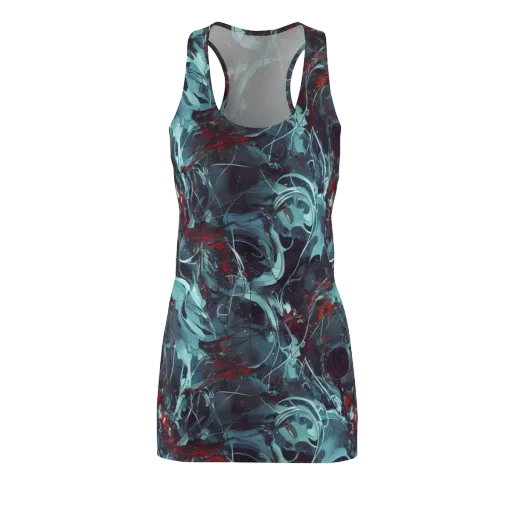 Cosmic Dancer on a Racerback Dress
