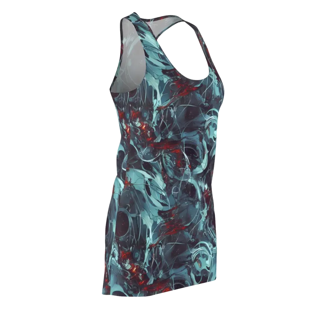 Cosmic Dancer on Racerback Dress — Front Side