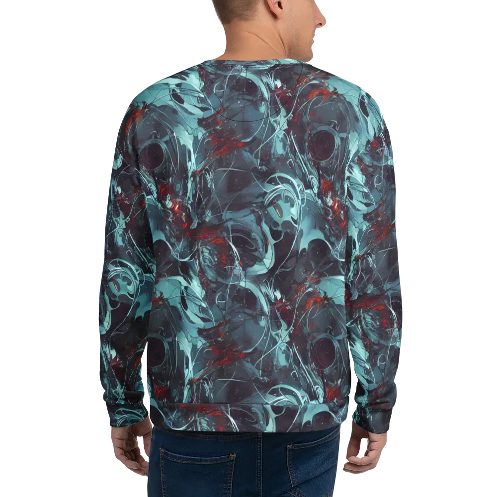 Cosmic Dancer on Sweatshirt — Back
