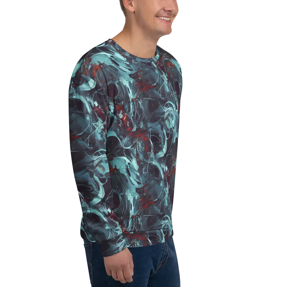 Cosmic Dancer on Sweatshirt — Right Front
