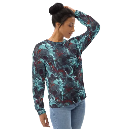 Cosmic Dancer on a Sweatshirt