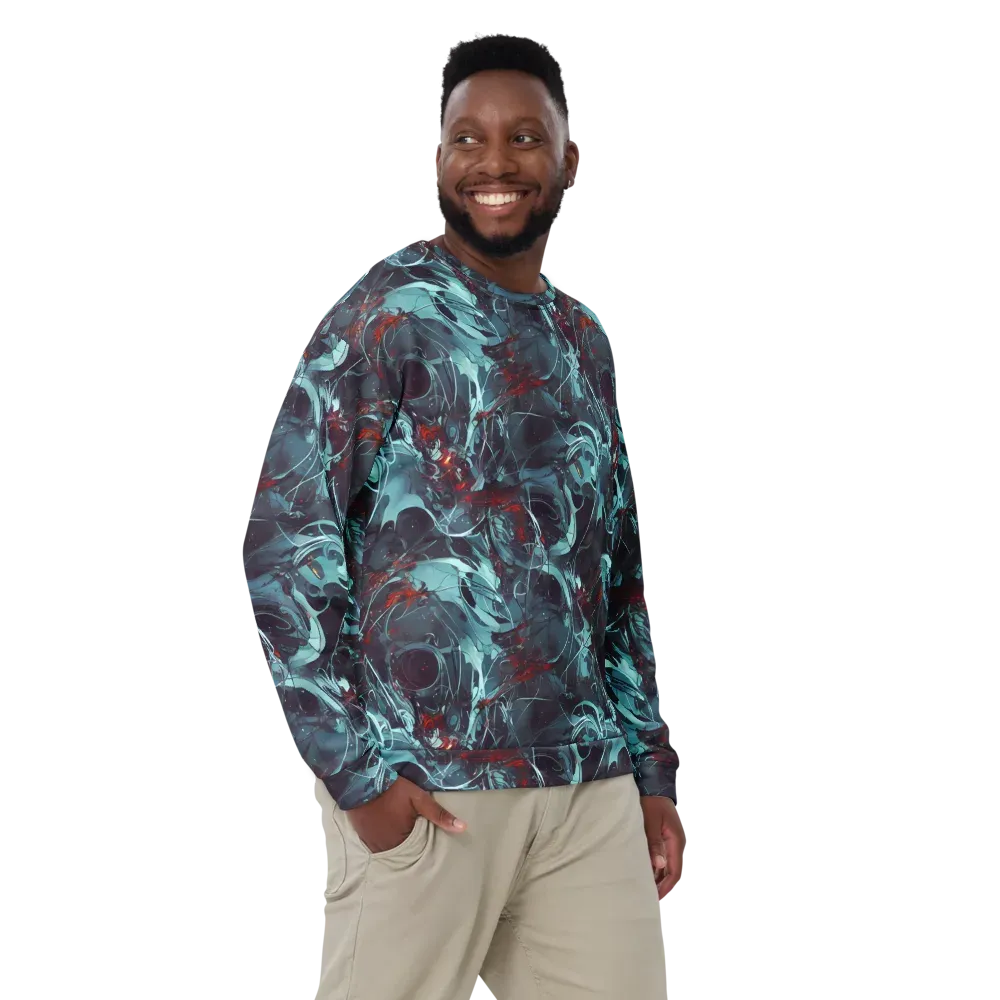 Cosmic Dancer on Sweatshirt — Front