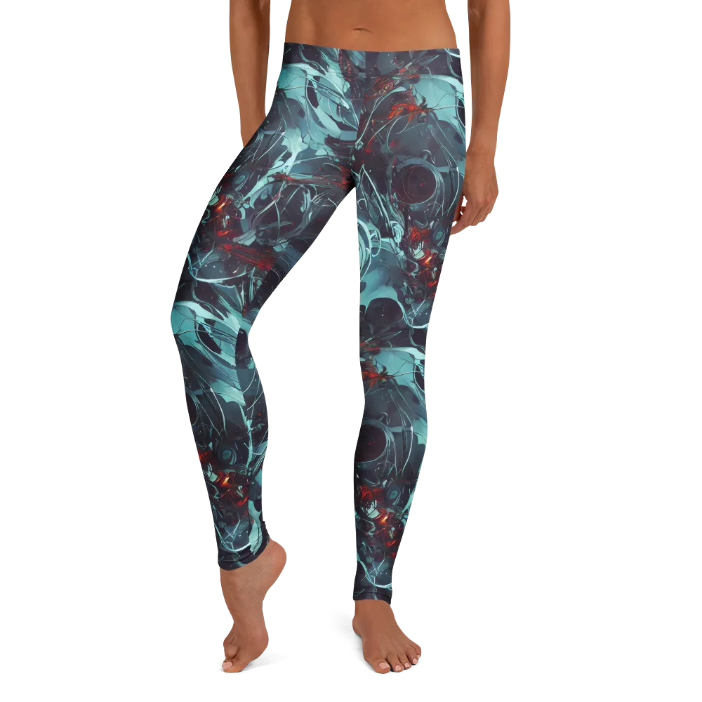 Cosmic Dancer on Leggings — Front