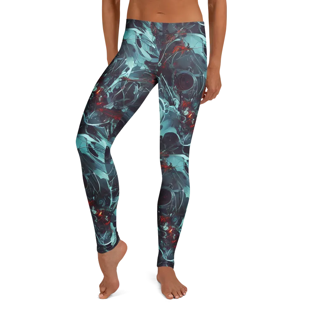 Cosmic Dancer on Leggings — Front
