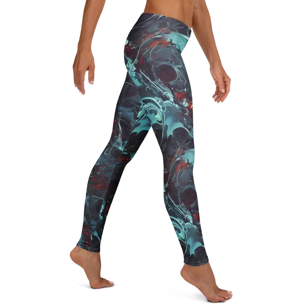Cosmic Dancer on Leggings — Right