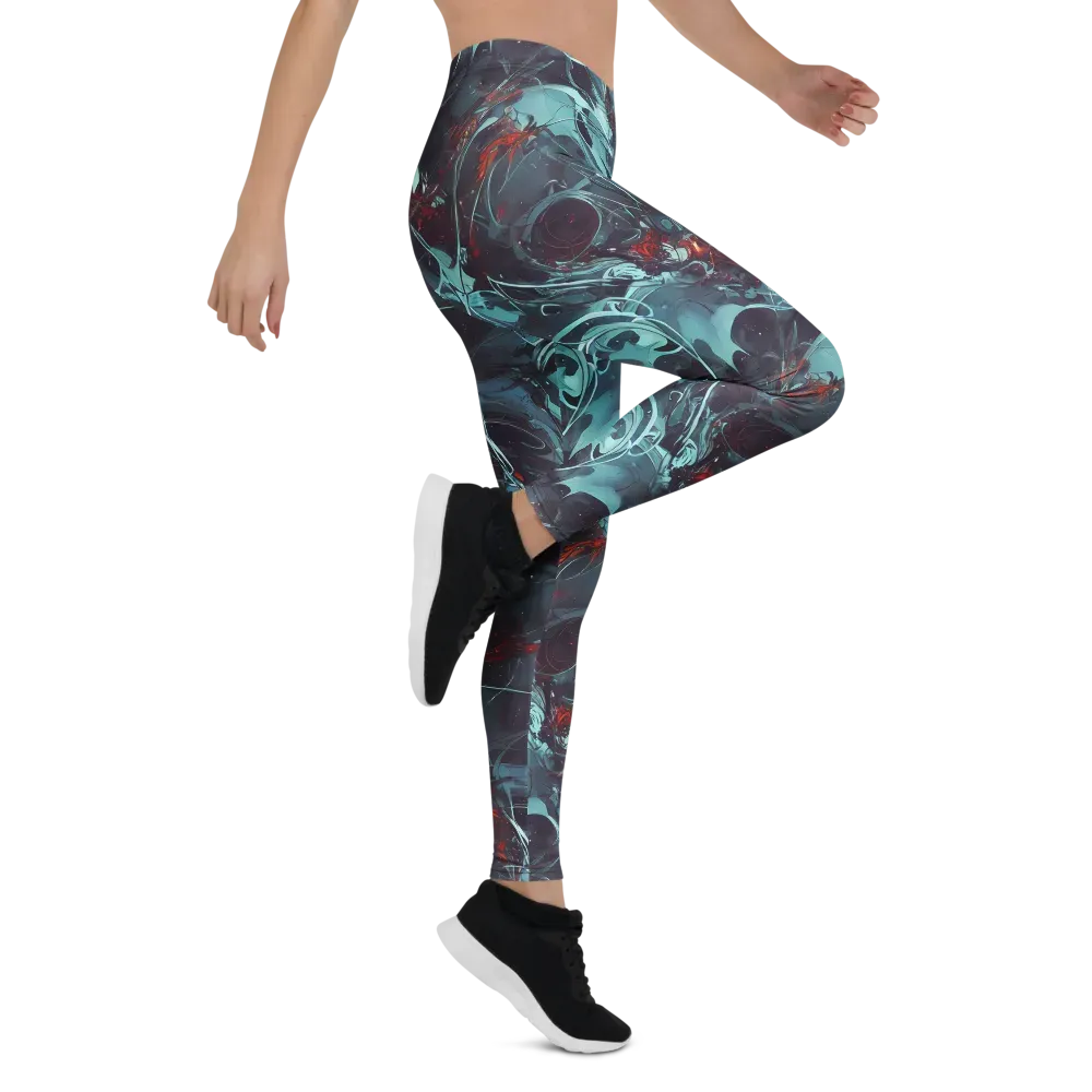 Cosmic Dancer on Leggings — Right