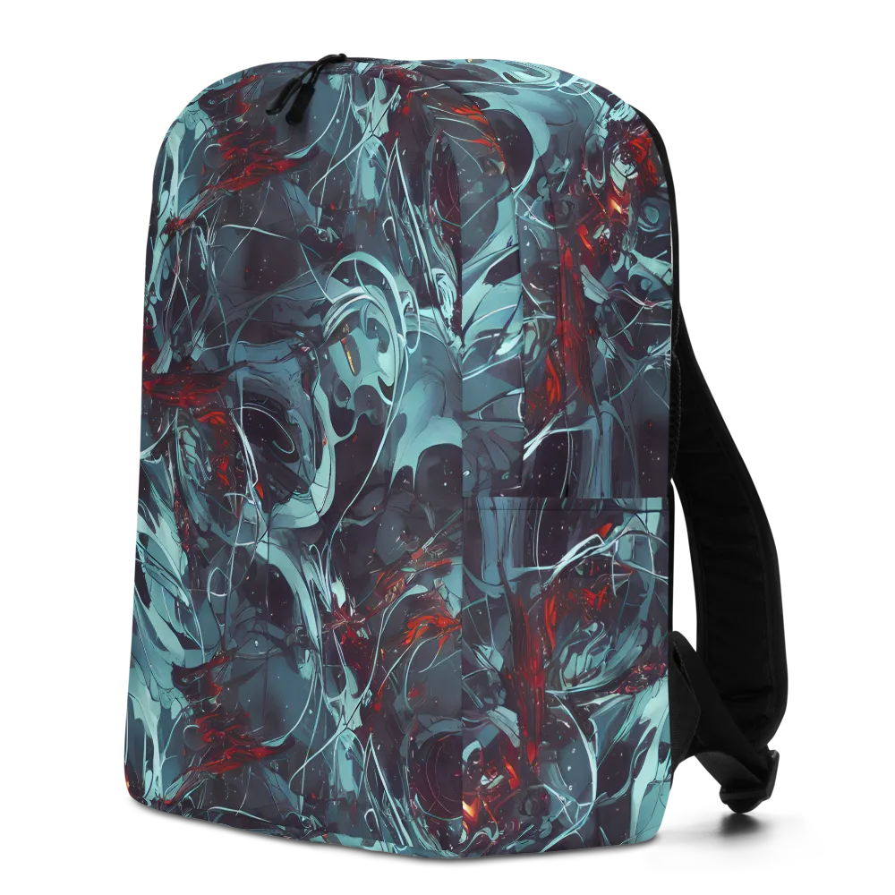 Cosmic Dancer on Minimalist Backpack — Left