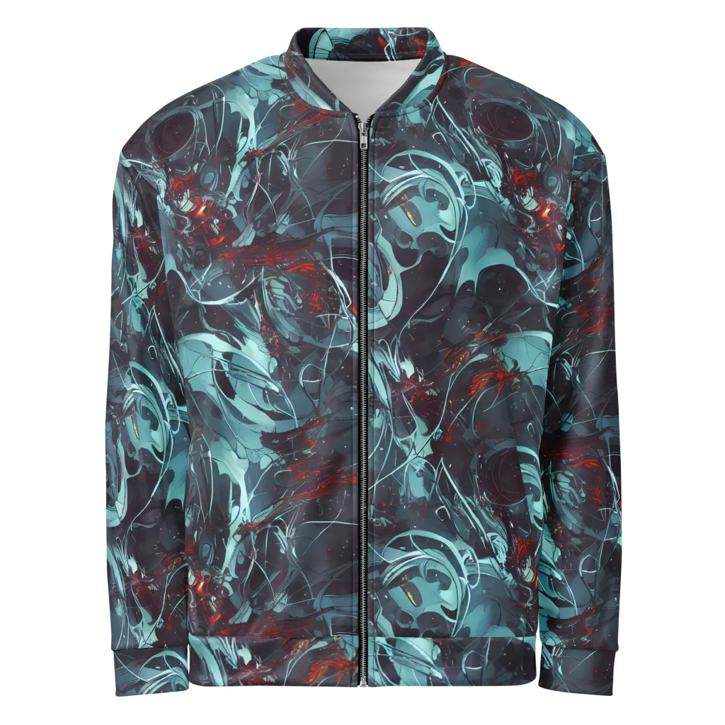 Cosmic Dancer on Bomber Jacket — Front