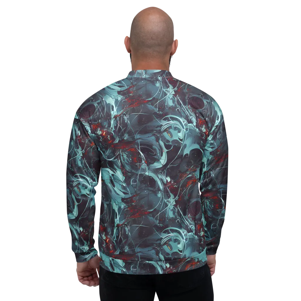 Cosmic Dancer on Bomber Jacket — Back
