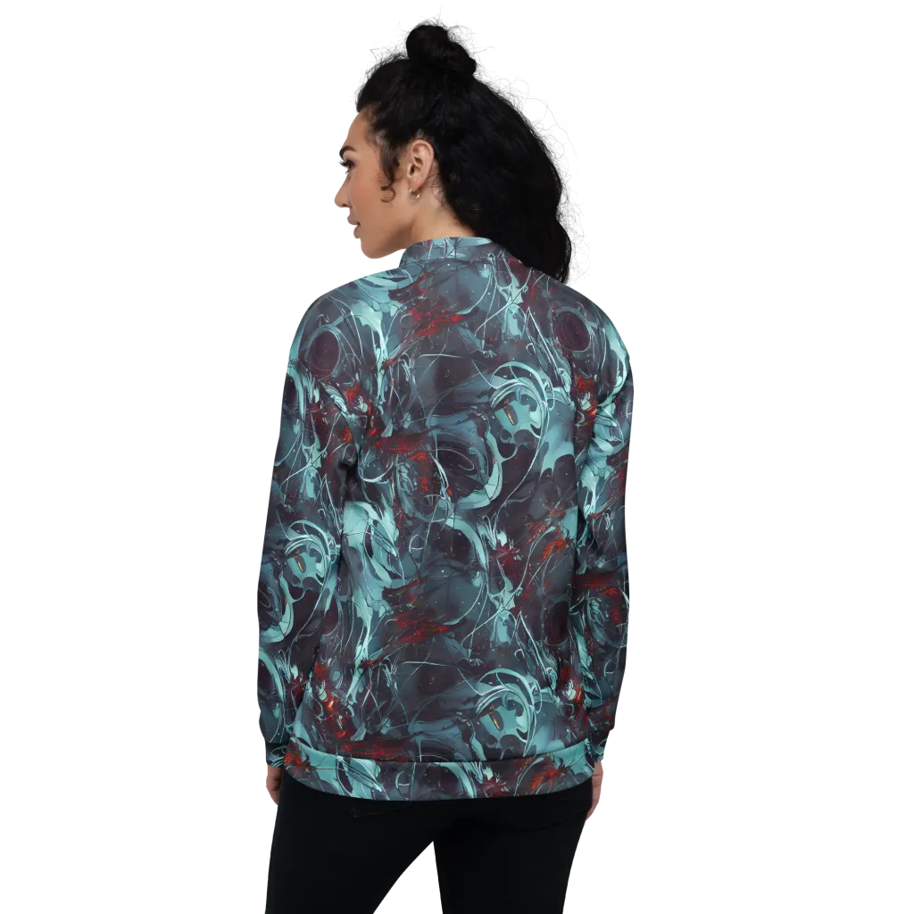 Cosmic Dancer on Bomber Jacket — Back