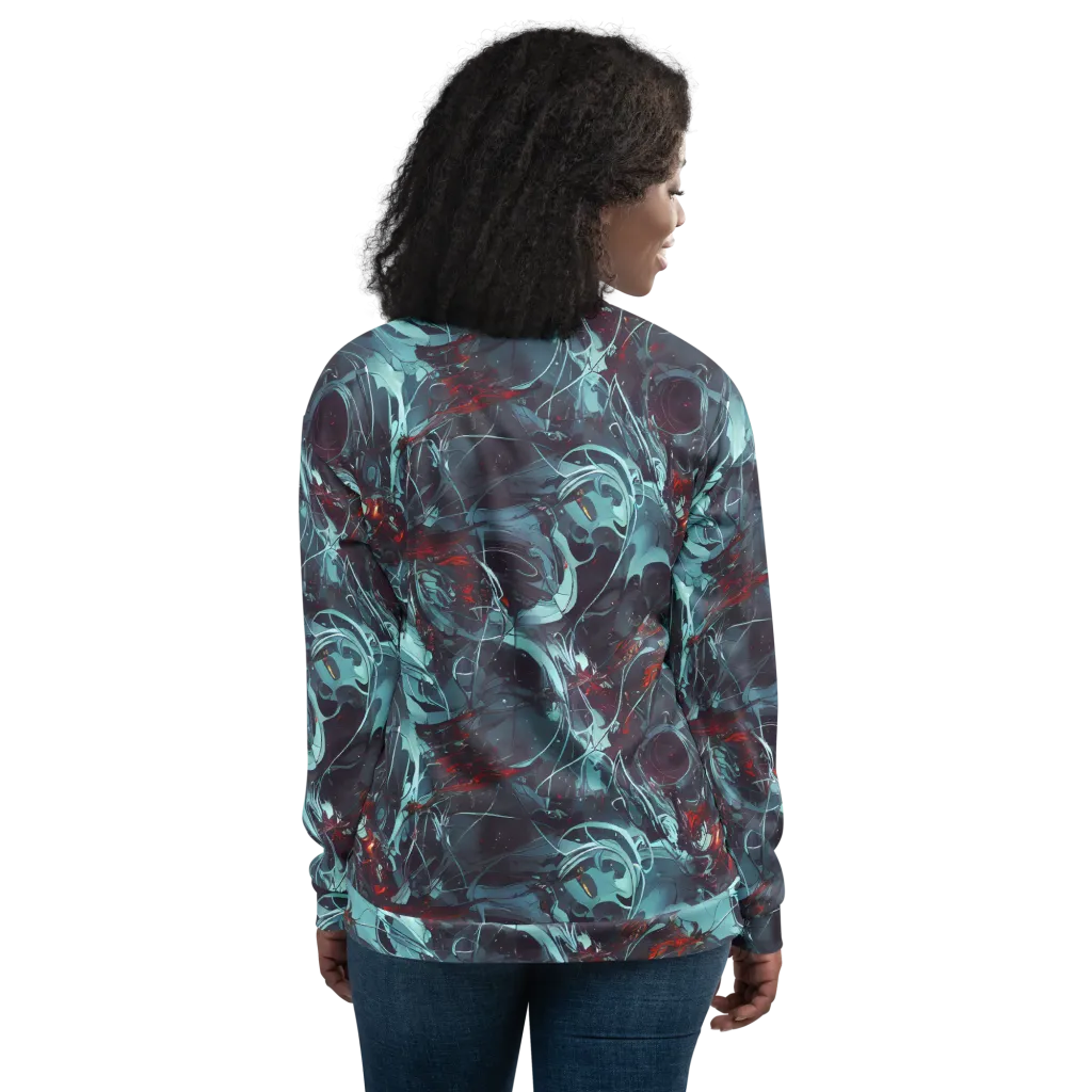 Cosmic Dancer on Bomber Jacket — Back