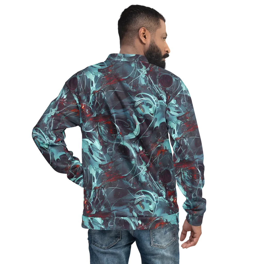Cosmic Dancer on Bomber Jacket — Back