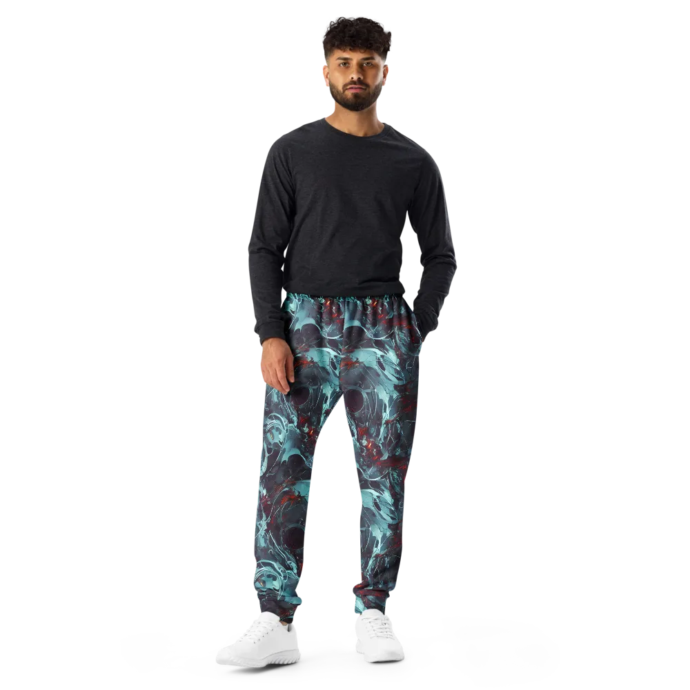 Cosmic Dancer on Men's Joggers — Front