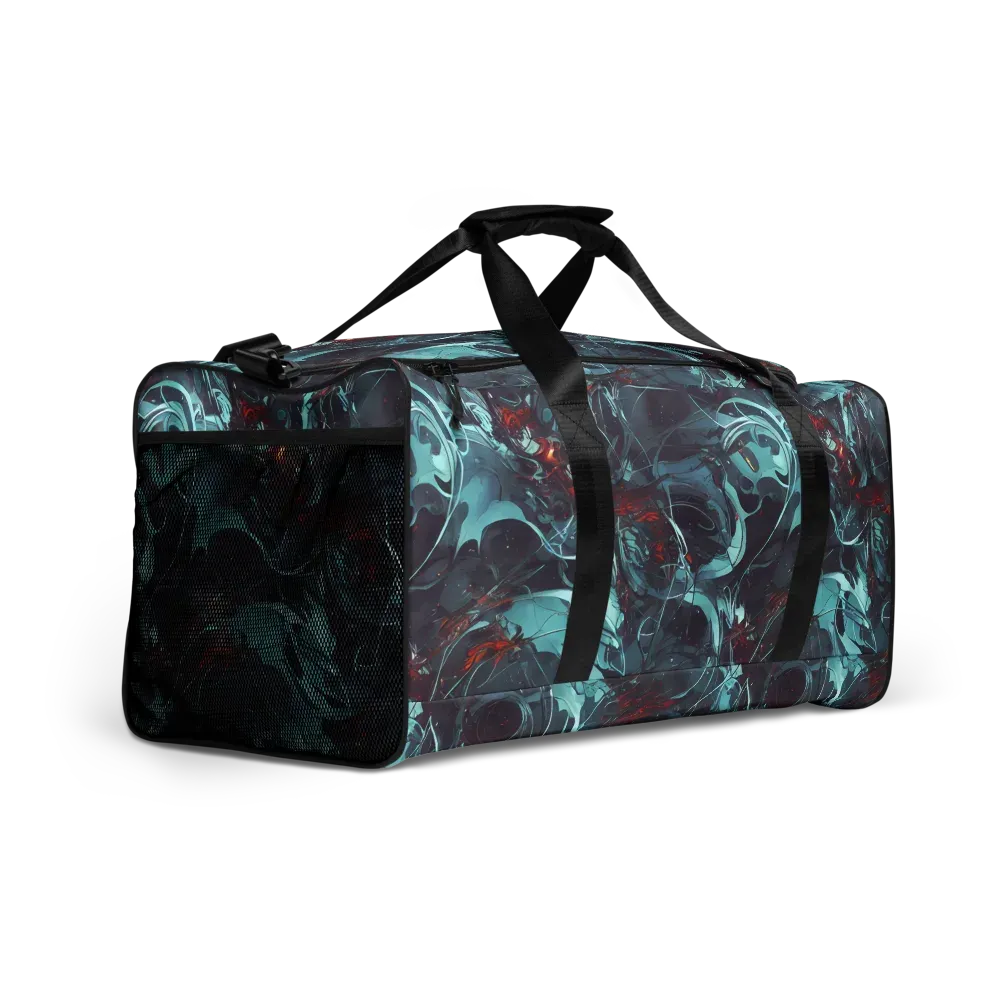 Cosmic Dancer on Duffle Bag — Right Front