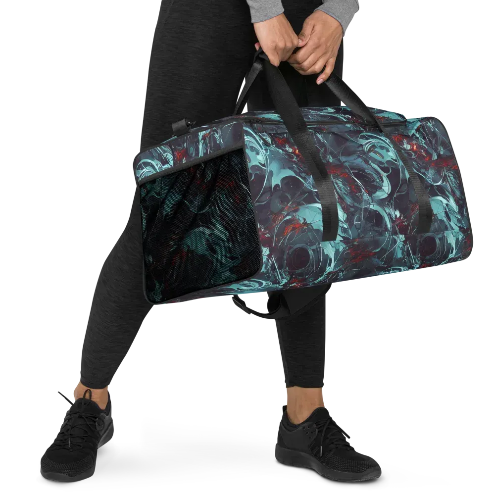 Cosmic Dancer on Duffle Bag — Right Front