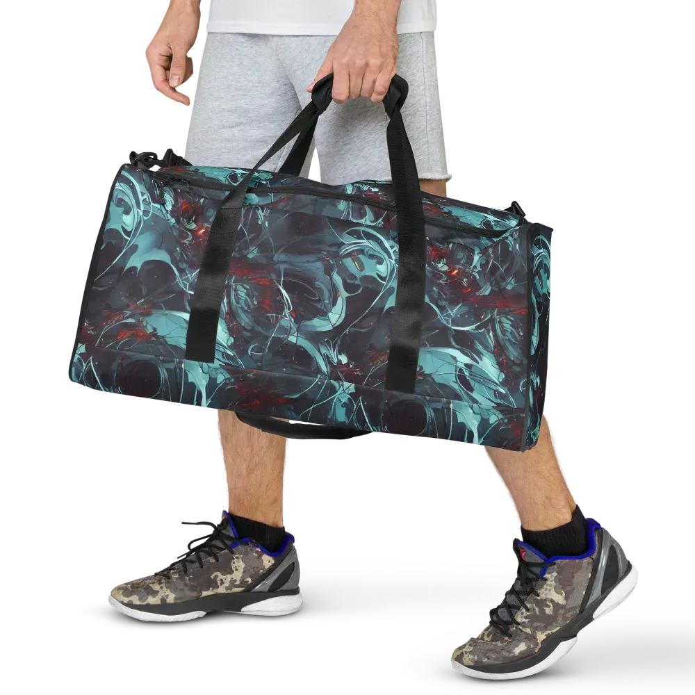 Cosmic Dancer on Duffle Bag — Front