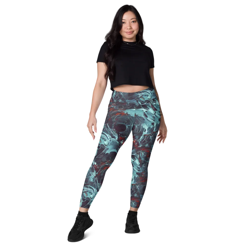 Cosmic Dancer on Leggings with Pockets — Front