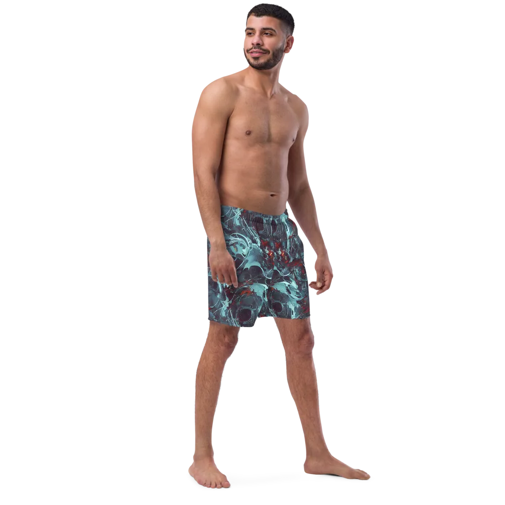 Cosmic Dancer on Swim Trunks — Right Front