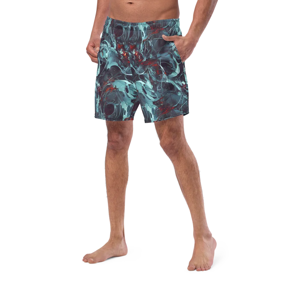 Cosmic Dancer on Swim Trunks — Left Front