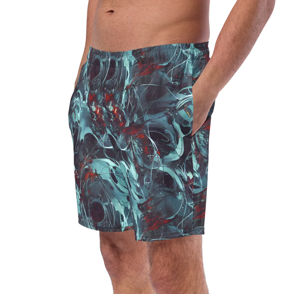 Cosmic Dancer on Swim Trunks — Left Front