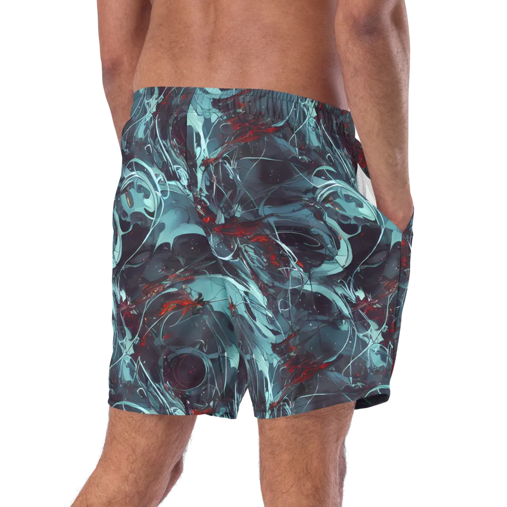 Cosmic Dancer on Swim Trunks — Right Back
