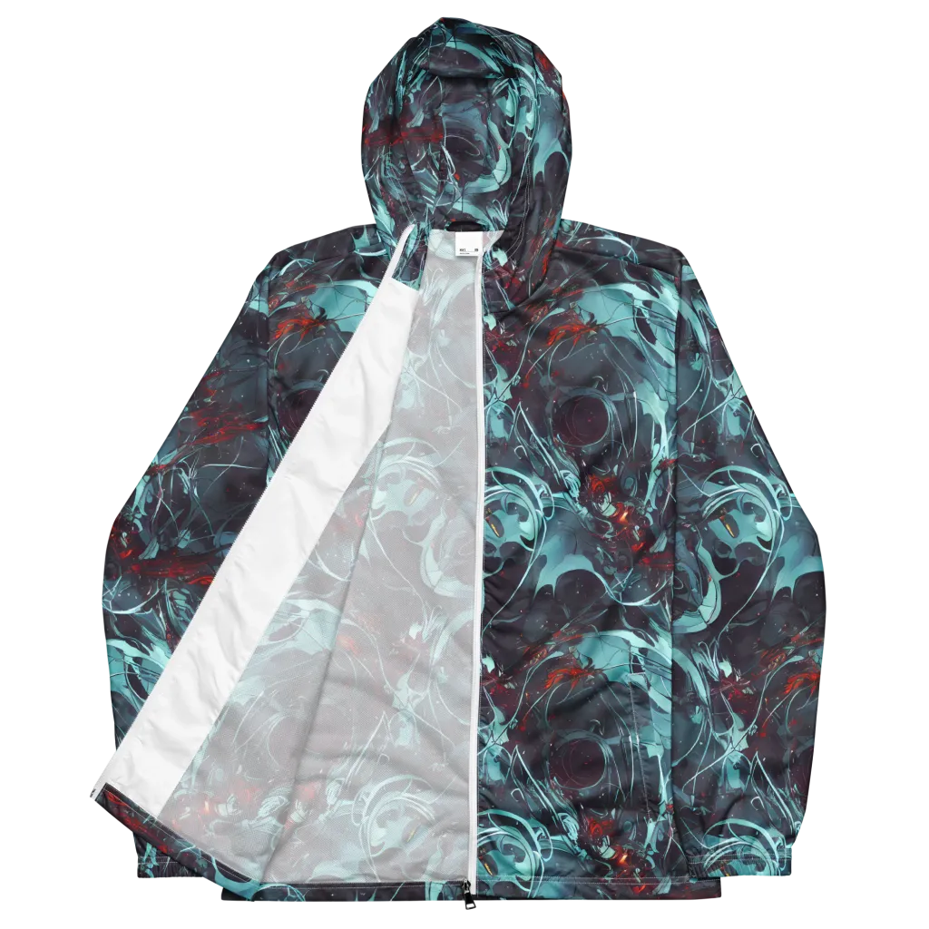 Cosmic Dancer on Men's Windbreaker — Front