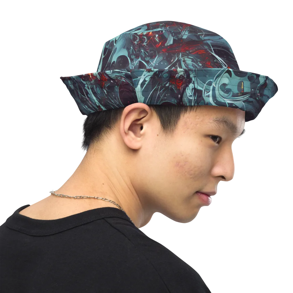 Cosmic Dancer on Reversible Bucket Hat — Right Outside