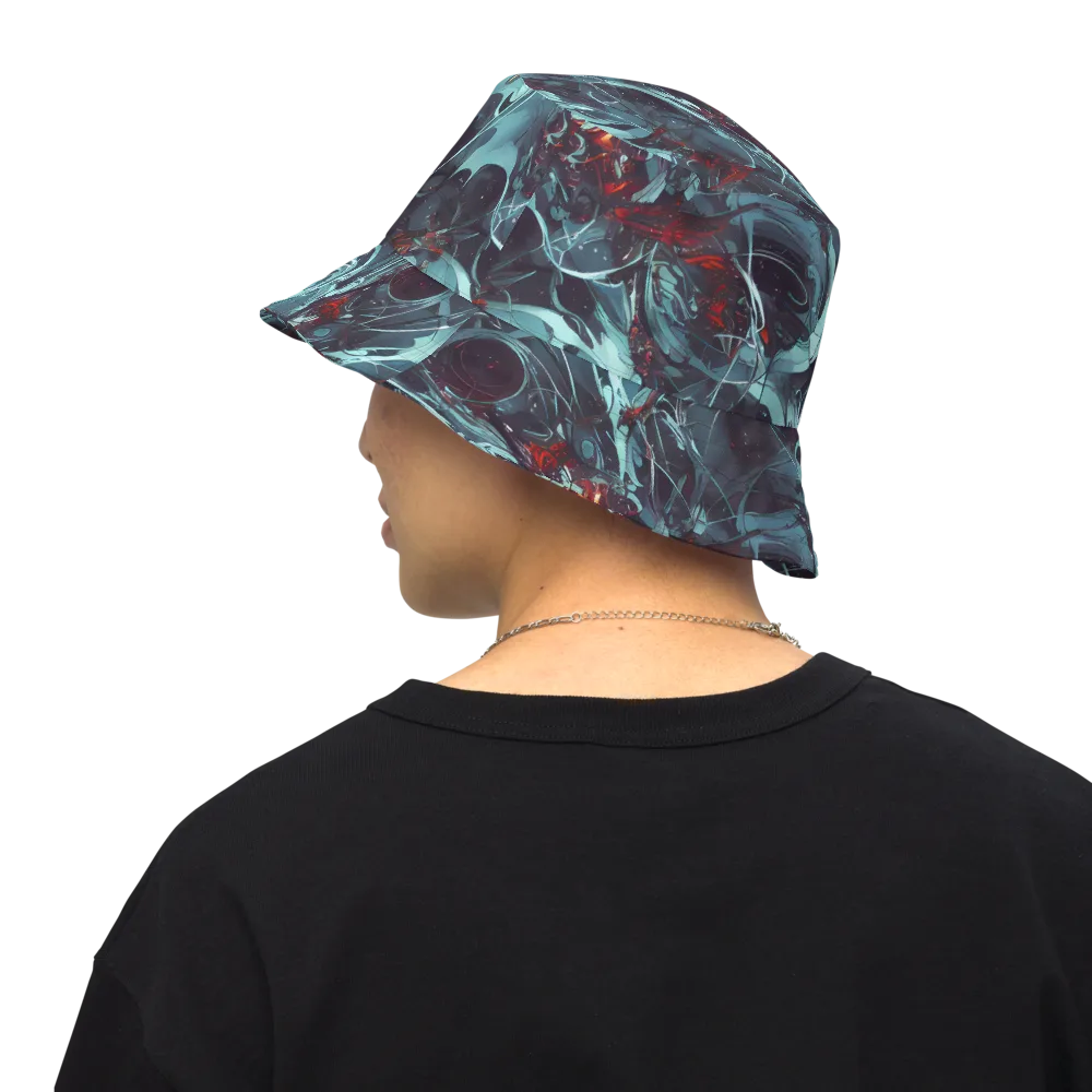 Cosmic Dancer on Reversible Bucket Hat — Back Inside