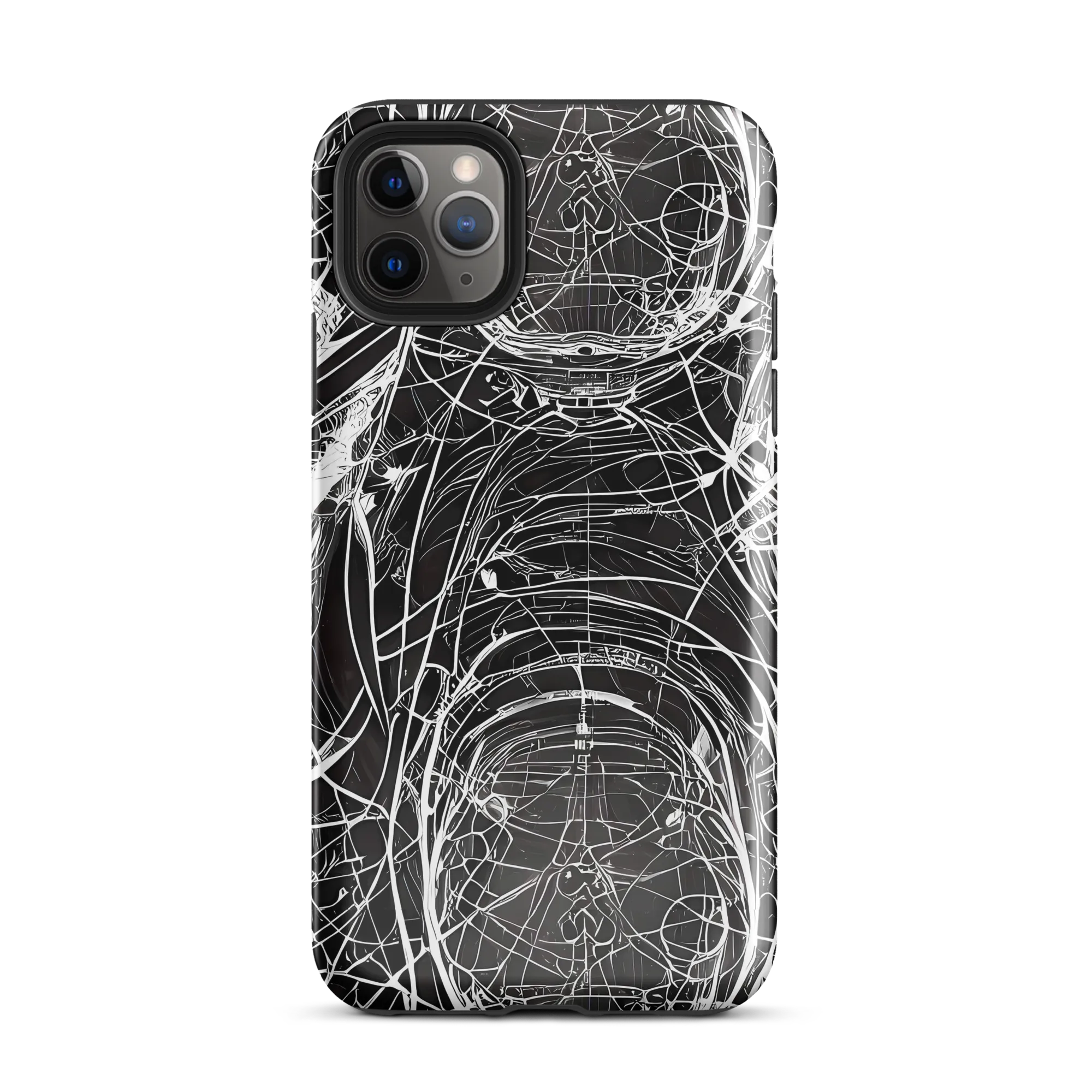 Nexus of Lines on Tough Case for iPhone® — Front