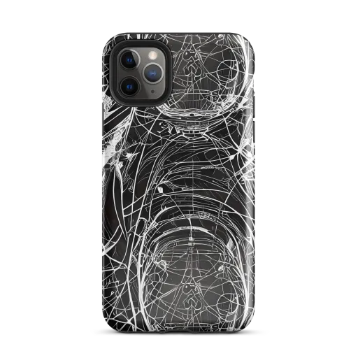 Nexus of Lines on a Tough Case for iPhone®