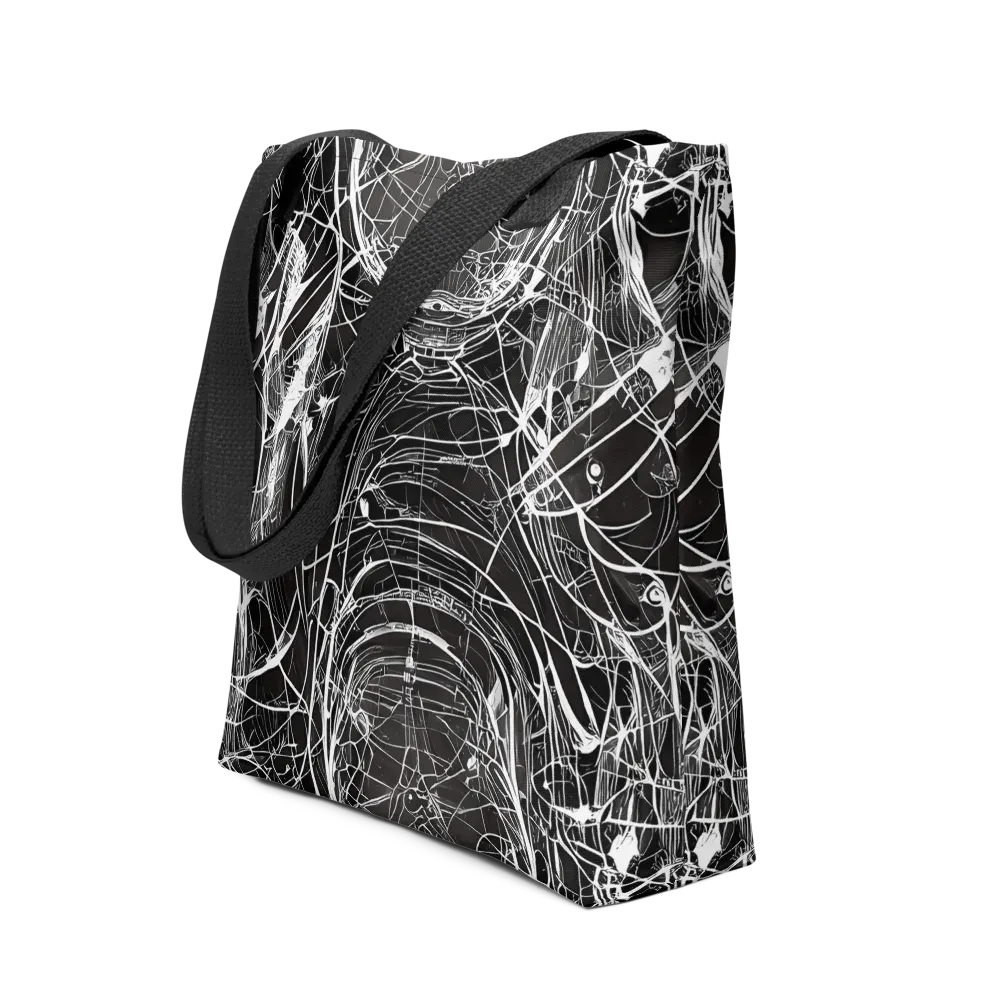 Nexus of Lines on Tote Bag — Front