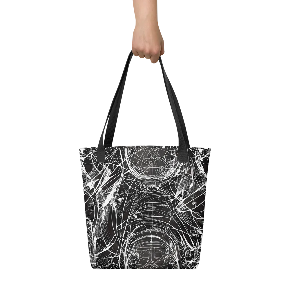 Nexus of Lines on Tote Bag — Front