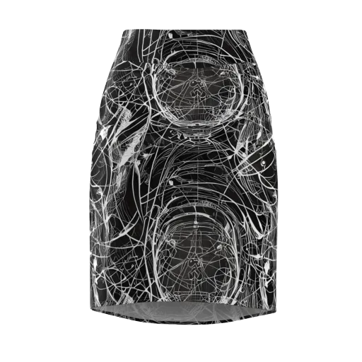 Nexus of Lines on a Pencil Skirt