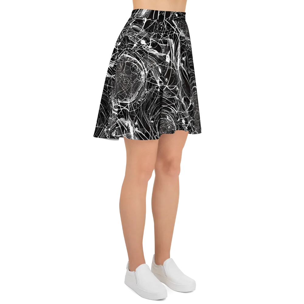 Nexus of Lines on Skater Skirt — Right