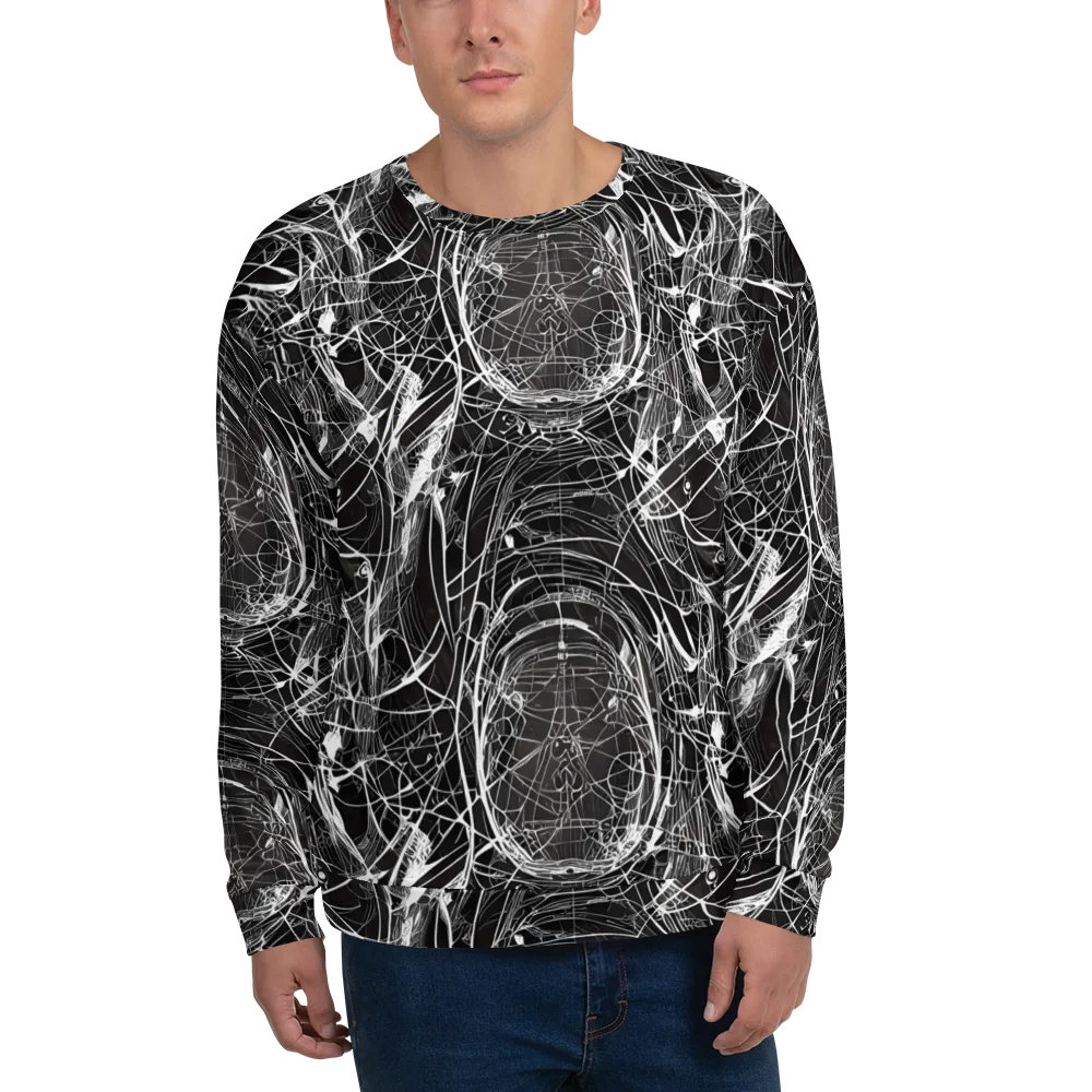 Nexus of Lines on Sweatshirt — Front