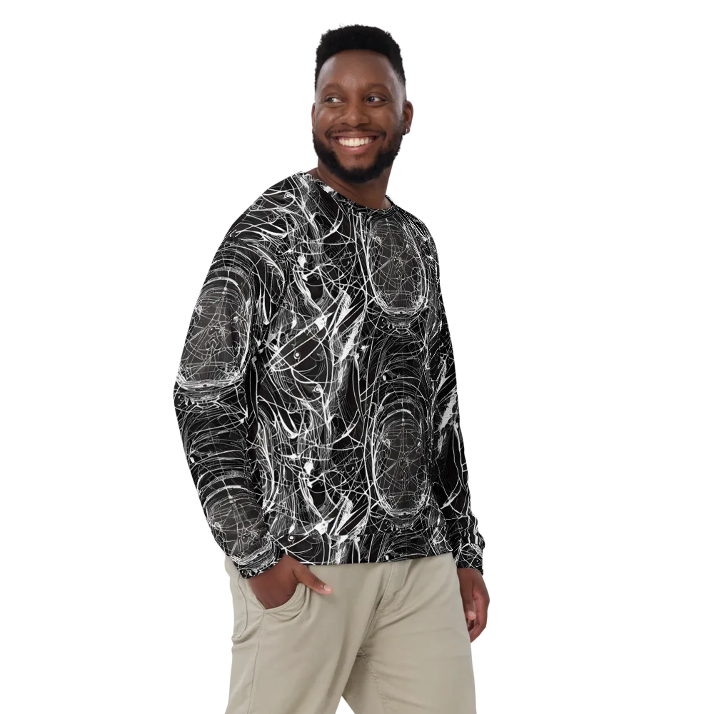 Nexus of Lines on Sweatshirt — Front