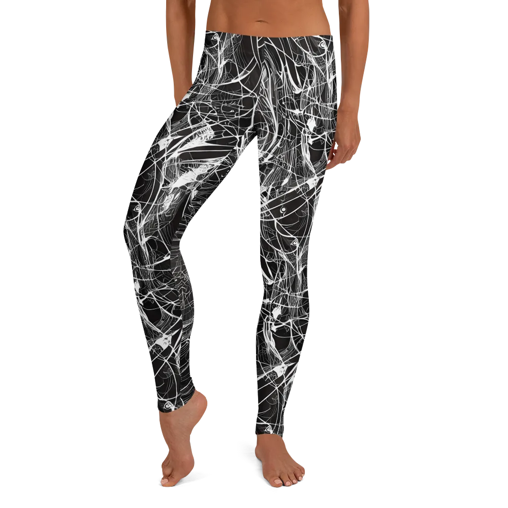 Nexus of Lines on Leggings — Front