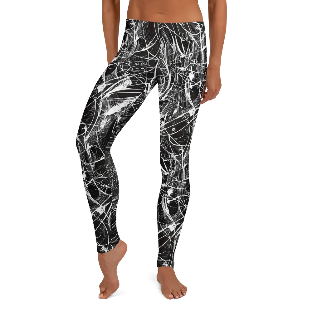 Nexus of Lines on Leggings — Front