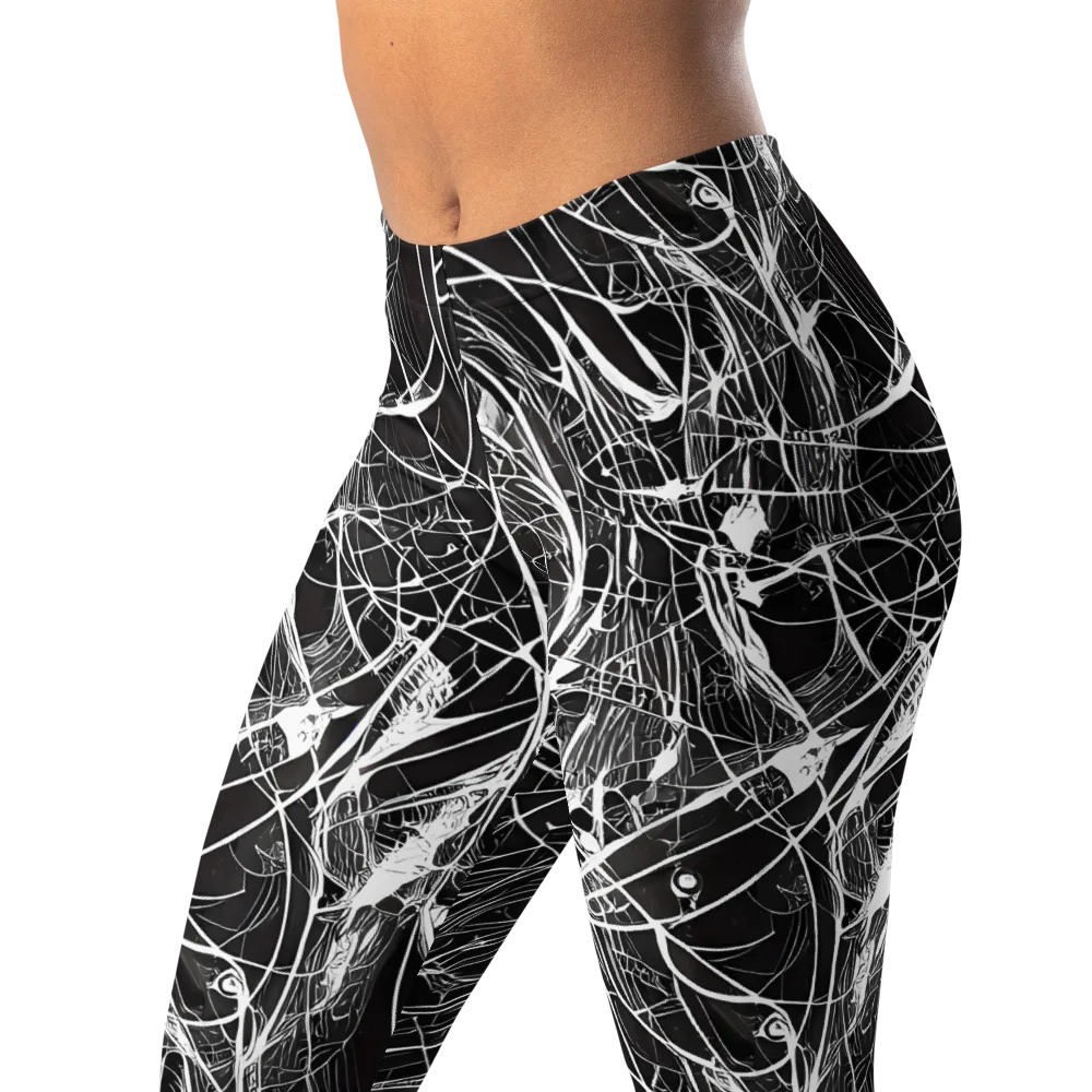 Nexus of Lines on Leggings — Left Front