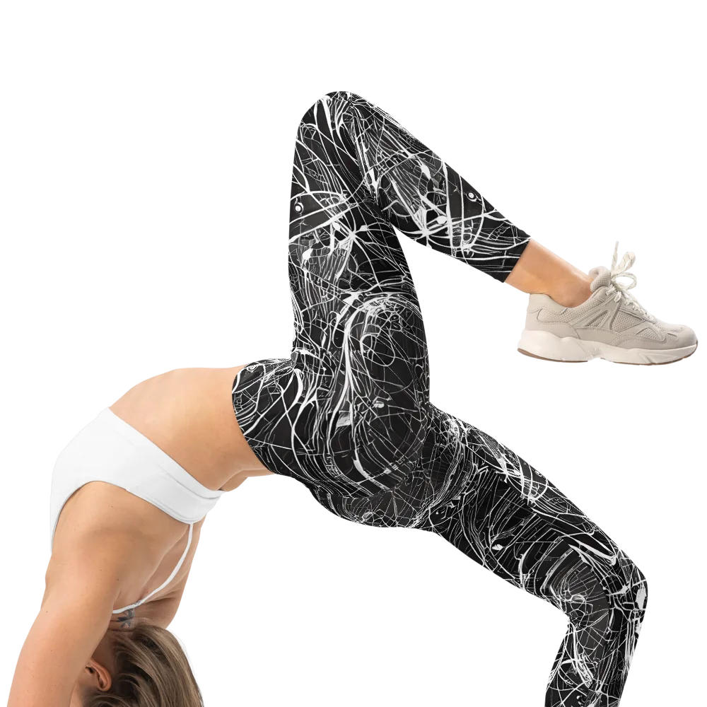 Nexus of Lines on Leggings — Right
