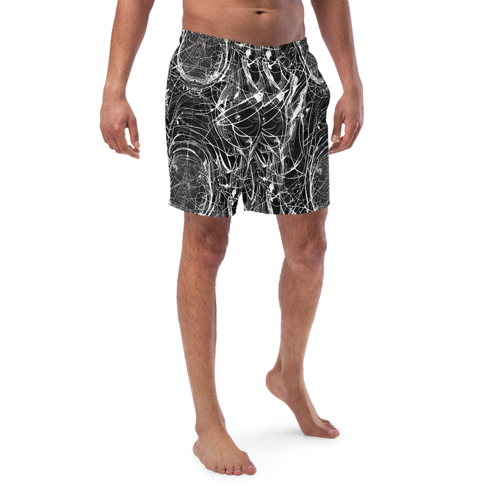 Nexus of Lines on Swim Trunks — Front