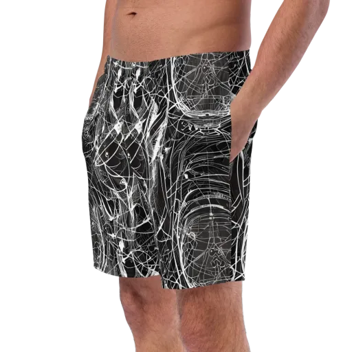 Nexus of Lines on a Swim Trunks