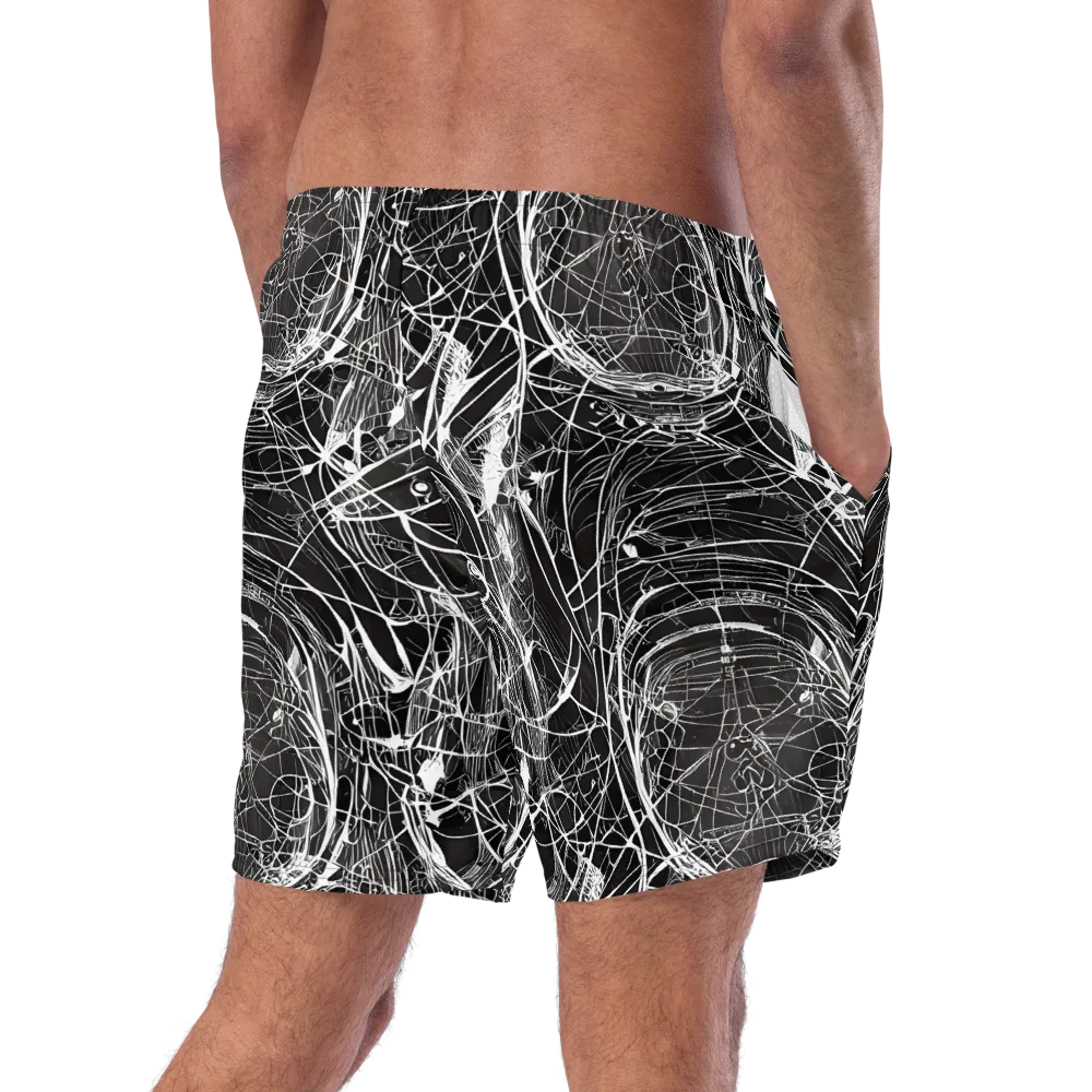Nexus of Lines on Swim Trunks — Right Back