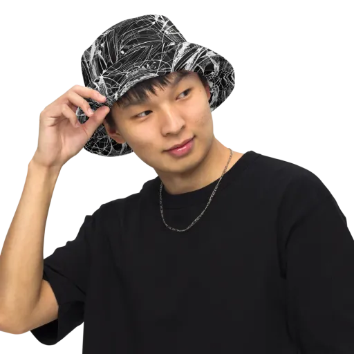 Nexus of Lines on a Reversible Bucket Hat