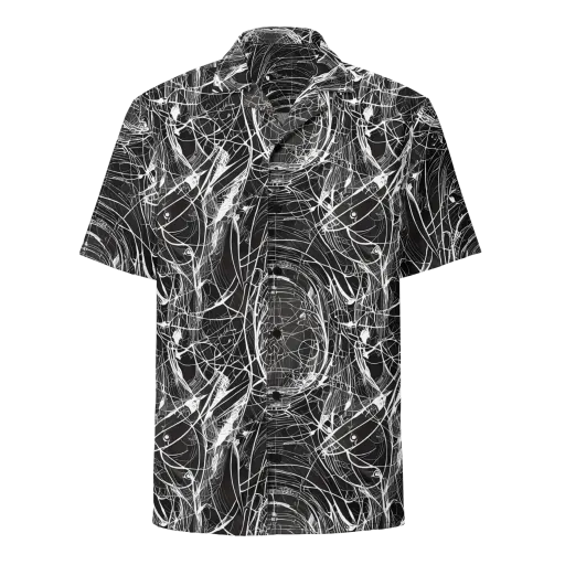 Nexus of Lines on a Button Shirt