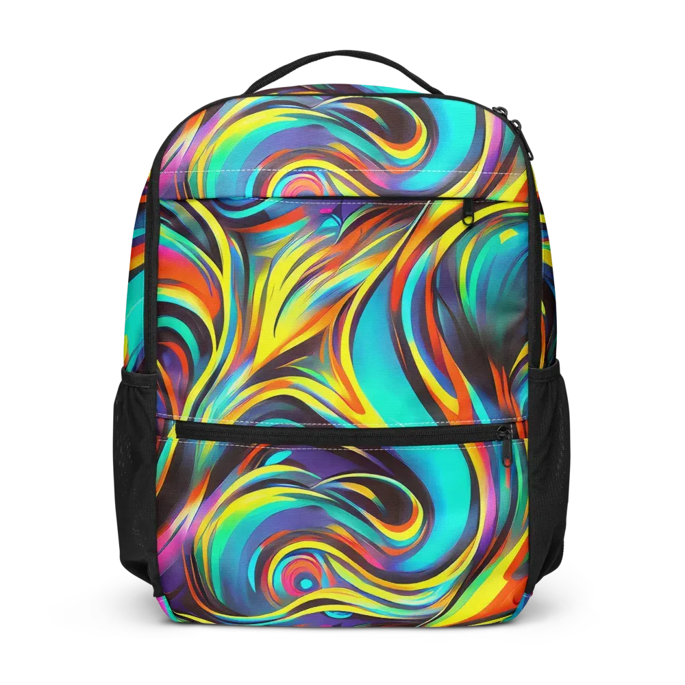 Cyber Surge on Utility Backpack — Front