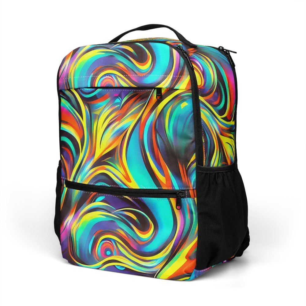 Cyber Surge on Utility Backpack — Left Front