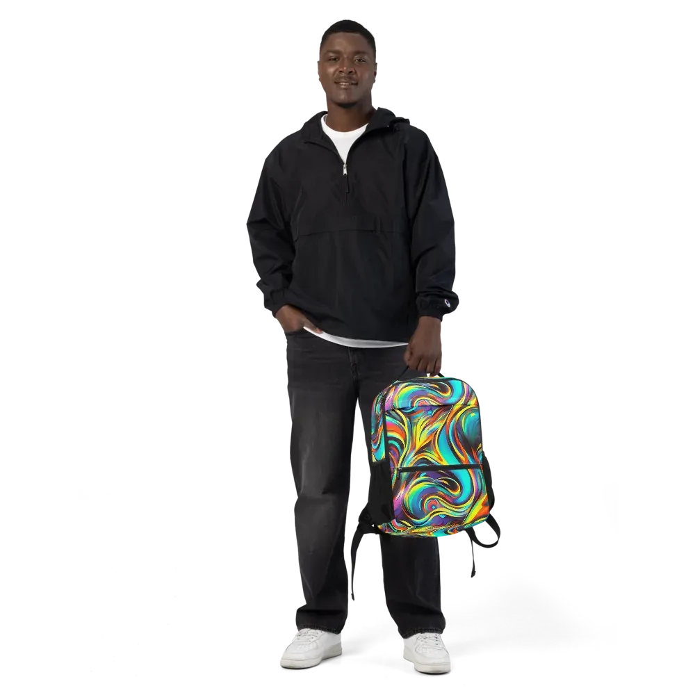 Cyber Surge on Utility Backpack — Front
