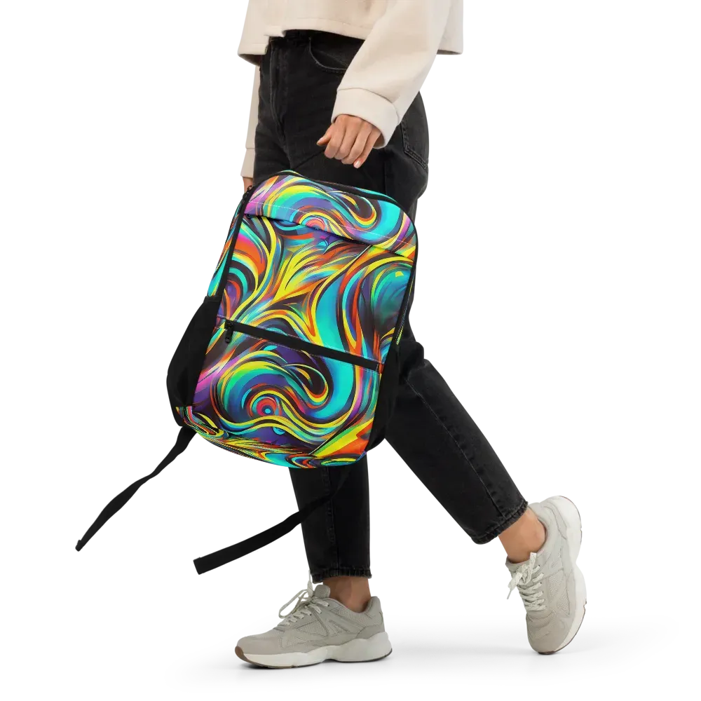 Cyber Surge on Utility Backpack — Front