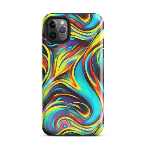 Cyber Surge on a Tough Case for iPhone®